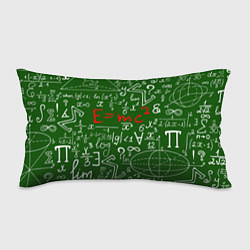 Подушка-антистресс E=mc2: Green Style, цвет: 3D-принт