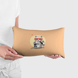 Подушка-антистресс Raccoon Love Coffee, цвет: 3D-принт — фото 2