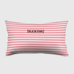Подушка-антистресс Black Pink: Striped Geometry, цвет: 3D-принт