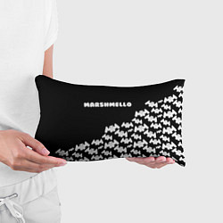 Подушка-антистресс Marshmello: Dark Side, цвет: 3D-принт — фото 2