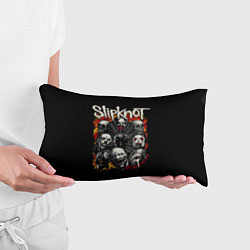 Подушка-антистресс Slipknot: Faces, цвет: 3D-принт — фото 2