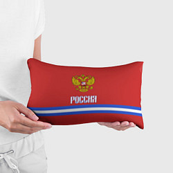 Подушка-антистресс Хоккей: Россия, цвет: 3D-принт — фото 2