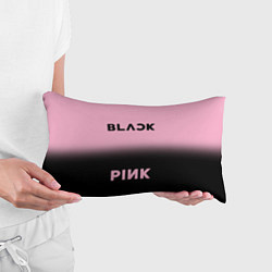 Подушка-антистресс Blackpink - розово-черный, цвет: 3D-принт — фото 2
