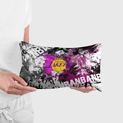 Подушка-антистресс Лос-Анджелес Лейкерс, Los Angeles Lakers, цвет: 3D-принт — фото 2