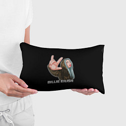 Подушка-антистресс BILLIE EILISH, цвет: 3D-принт — фото 2