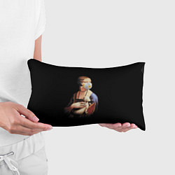 Подушка-антистресс Чечилия Галлерани - дама с горностаем, цвет: 3D-принт — фото 2
