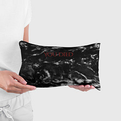 Подушка-антистресс YOU DIED, цвет: 3D-принт — фото 2
