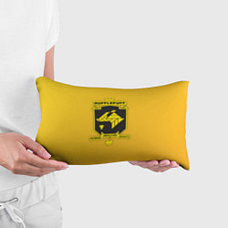 Подушка-антистресс Hufflepuff, цвет: 3D-принт — фото 2