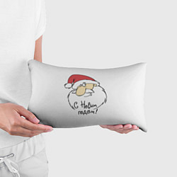 Подушка-антистресс С Новым годом!, цвет: 3D-принт — фото 2