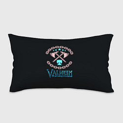 Подушка-антистресс Valheim лого и цепи, цвет: 3D-принт