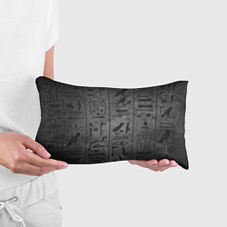 Подушка-антистресс Египетские Иероглифы 3D, цвет: 3D-принт — фото 2