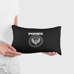 Подушка-антистресс Pony x Ramones, цвет: 3D-принт — фото 2