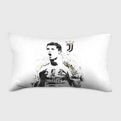 Подушка-антистресс Криштиану Роналду - ФК Ювентус, цвет: 3D-принт