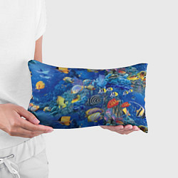 Подушка-антистресс Коралловые рыбки, цвет: 3D-принт — фото 2