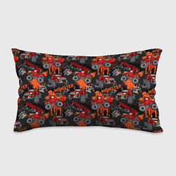 Подушка-антистресс MONSTER TRUCK RED, цвет: 3D-принт