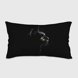 Подушка-антистресс Черный кот, цвет: 3D-принт