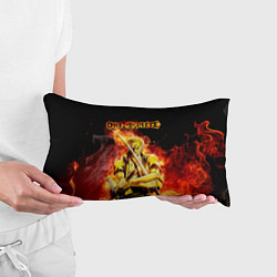 Подушка-антистресс Зоро в огне One Piece Большой куш, цвет: 3D-принт — фото 2