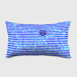 Подушка-антистресс Тельняшка со значком ВДВ, цвет: 3D-принт