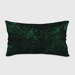Подушка-антистресс Темно-зеленый мраморный узор, цвет: 3D-принт