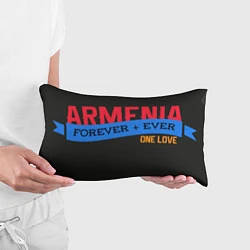 Подушка-антистресс Armenia one love, цвет: 3D-принт — фото 2