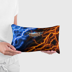 Подушка-антистресс Mobile Legends разряды молний flash, цвет: 3D-принт — фото 2