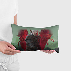 Подушка-антистресс ВЕДЬМАК THE WITCHER ГЕРАЛЬТ С МЕЧОМ, цвет: 3D-принт — фото 2