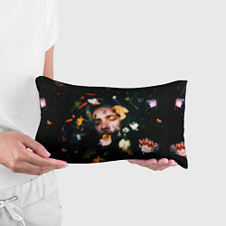 Подушка-антистресс Рома в цветах, цвет: 3D-принт — фото 2