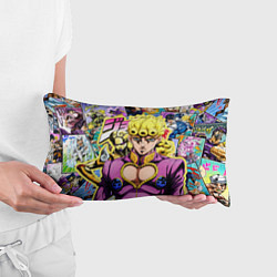 Подушка-антистресс JoJos Bizarre Adventure - Джорно Джованна, цвет: 3D-принт — фото 2