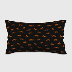 Подушка-антистресс Тигры паттерн Tigers pattern, цвет: 3D-принт