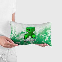 Подушка-антистресс Minecraft Creeper ползучий камикадзе, цвет: 3D-принт — фото 2
