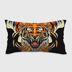 Подушка-антистресс Символ года тигр в гневе, цвет: 3D-принт