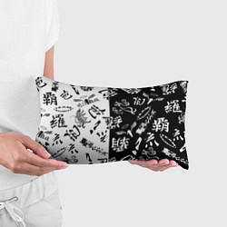 Подушка-антистресс Tokyo Revengers Black & White, цвет: 3D-принт — фото 2