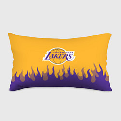 Подушка-антистресс LA LAKERS NBA FIRE ЛЕЙКЕРС ОГОНЬ, цвет: 3D-принт