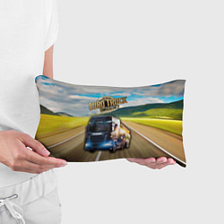 Подушка-антистресс Euro Truck Simulator, цвет: 3D-принт — фото 2