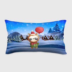 Подушка-антистресс Панда в костюме оленя