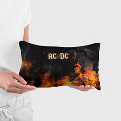 Подушка-антистресс ACDC - Fire, цвет: 3D-принт — фото 2
