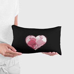 Подушка-антистресс Сердце Две Кицуне, цвет: 3D-принт — фото 2