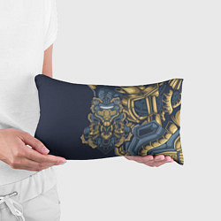 Подушка-антистресс Робот в узорах, цвет: 3D-принт — фото 2