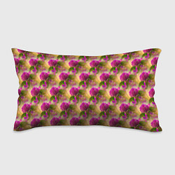 Подушка-антистресс Фиолетовые цветочки 3d, цвет: 3D-принт