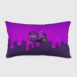 Подушка-антистресс Фиолетовый мопед, цвет: 3D-принт