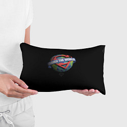 Подушка-антистресс Мир Супермена, цвет: 3D-принт — фото 2