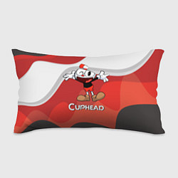 Подушка-антистресс Cuphead веселая красная чашечка, цвет: 3D-принт