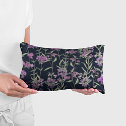 Подушка-антистресс Цветы Фиолетовые, цвет: 3D-принт — фото 2