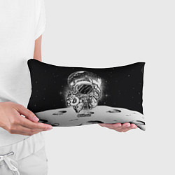 Подушка-антистресс Космонавт с биткоином, цвет: 3D-принт — фото 2