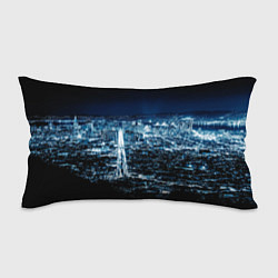 Подушка-антистресс Ночной город night city, цвет: 3D-принт