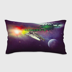 Подушка-антистресс Stellaris космический корабль в космосе, цвет: 3D-принт