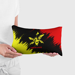 Подушка-антистресс Linkin Park желто-красный, цвет: 3D-принт — фото 2