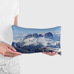 Подушка-антистресс Гряда снежных вершин, цвет: 3D-принт — фото 2
