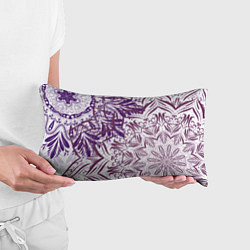 Подушка-антистресс Фиолетовые мандалы, цвет: 3D-принт — фото 2