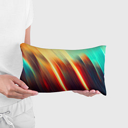 Подушка-антистресс Яркие размытые полосы, цвет: 3D-принт — фото 2